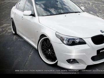 Zijskirts BMW 5 E60 / E61 < PHENOMEN M5 LOOK >, Ophalen of Verzenden, Nieuw