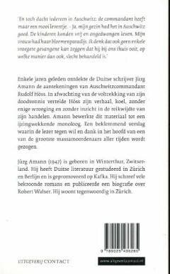 De commandant 9789025436285 Jurg Amann, Boeken, Verzenden, Zo goed als nieuw, Jurg Amann