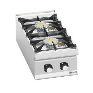 GGM Gastro | Gasfornuis tafelmodel - PAOLO 900 - | GHB493H, Verzenden