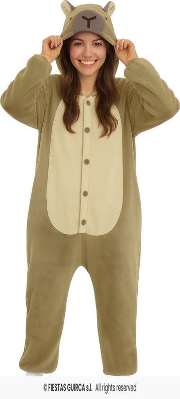 Capybara Onesie Vrouw, Ophalen of Verzenden, Nieuw