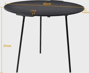 Gietijzeren BBQ Grillplaat met Onderstel - Diameter 45 cm, Verzenden, Nieuw