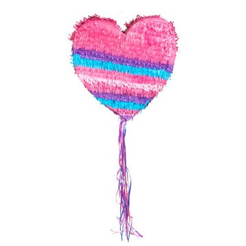 Trekpiñata Hart Roze (37cm), Ophalen of Verzenden, Nieuw