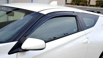 SK-Import Voor Zijwindscherm Plak 3-Drs Smoke Honda CR-Z, Auto-onderdelen, Honda, Voor, Nieuw, Ophalen of Verzenden