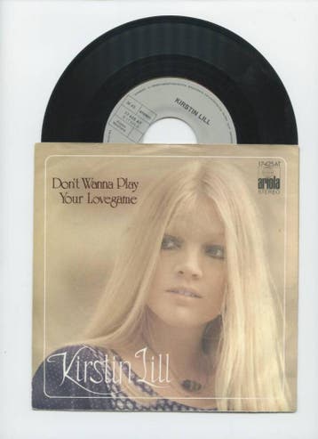 Kirstin Lill – No More Waiting / Dont Wanna Play Your Loveg, Ophalen of Verzenden, Nieuw in verpakking