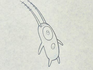 SpongeBob SquarePants (1999) - 1 Originele animatietekening, Cd's en Dvd's, Nieuw in verpakking