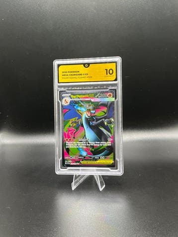 Pokémon - 1 Graded card - Mega Charizard X EX 109 Phantasmal, Nieuw