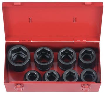 1 Impact socket set 8pc, Verzenden, Nieuw