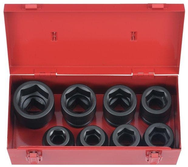 1 Impact socket set 8pc, Auto diversen, Autogereedschap, Verzenden