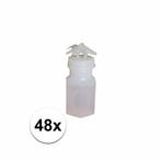 Trouwdag bellenblazen 48 stuks - Bruiloft versiering, Ophalen of Verzenden, Nieuw