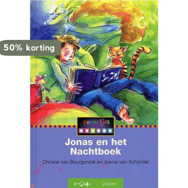 Jonas en het nachtboek / Zonnetjes / 1 9789027601681, Boeken, Kinderboeken | Jeugd | onder 10 jaar, Gelezen, Verzenden