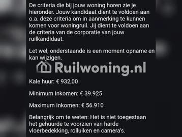 Geldrop: Flat, 4 kamers, 120 m², Kale huur€932, Noord-Brabant