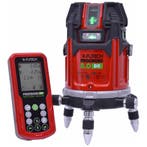 Futech ProCross 8.0 GROEN | Unieke 8-Lijns Laser | 1mm@10m!, Doe-het-zelf en Verbouw, Meetapparatuur, Ophalen of Verzenden, Nieuw