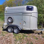 Paardentrailer. Humbaur 2 paards polyester met aluminium, Zo goed als nieuw, Polyester, 2-paards trailer