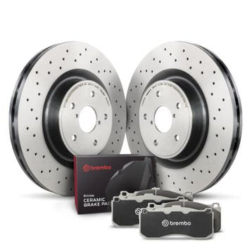 Brembo OE 01-07 Porsche 911/09-12 911 Front Disc Brake Kit, Ophalen of Verzenden, Nieuw