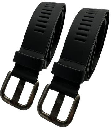 pack Arieszzz Unisex Leren Riem Zwart 2 pack – Tijdloos...., Kleding | Dames, Riemen en Ceinturen, Nieuw