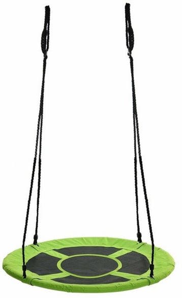 Schommel Groen 90cm | 150kg | Gratis Verzending, Tuin en Terras, Bielzen en Borders, Kunststof, 100 tot 200 cm, Nieuw, Ophalen of Verzenden
