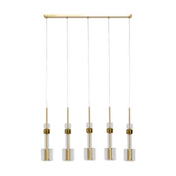 *WOONWINKEL* Kare Design Candy Bar Gold Hanglamp Goud En Gla, Verzenden, Nieuw