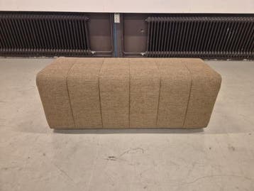 Veiling - Hocker - Rechthoek - Nieuw - Bruin - Design, Huis en Inrichting, Banken | Voetenbanken en Poefen, Nieuw