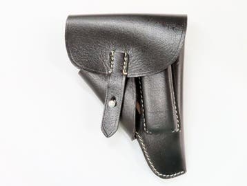 Replica holster WO2 Walther PPK, zwart leer, Ophalen of Verzenden, Duitsland, Overige typen