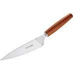 Triangle Elegant Taartmes met Pruimenhouten Heft – Kartel., Ophalen of Verzenden, Nieuw, Hout, Los bestek