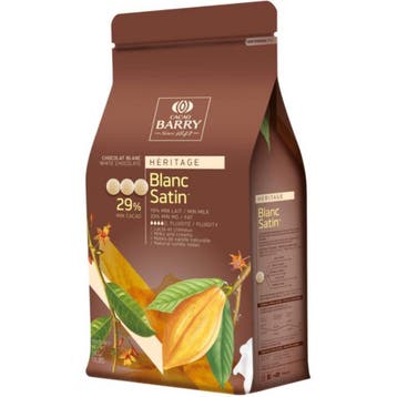 Callebaut Chocolade Callets Wit Blanc Satin (29%) 5kg, Verzenden, Nieuw