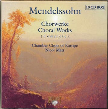 Mendelssohn, Chamber Choir Of Europe, Nicol Matt - Chorwerke, Ophalen of Verzenden, Gebruikt