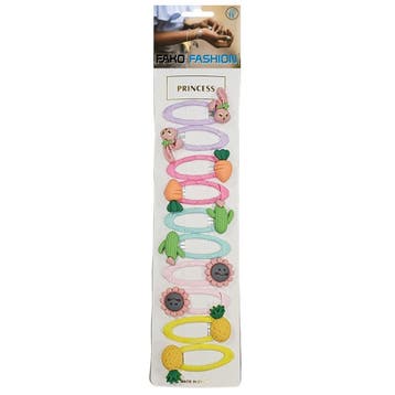 Fako Fashion - 10 Haarspeldjes Op Kaart - Haarclips Voor, Verzenden, Nieuw
