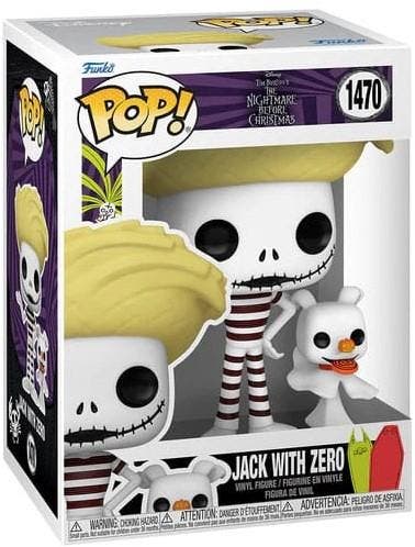 Funko Pop! - Nightmare Before Christmas Jack with Zero, Verzamelen, Poppetjes en Figuurtjes, Nieuw, Verzenden