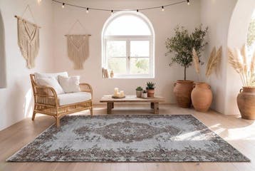 Boheemse vintage - Vloerkleed - 215 cm - 115 cm - met, Nieuw