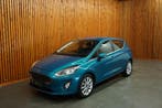FORD FIESTA 1.0 ECOB.TITANIUM AIRCO APPLE CARPLAY NAVI nr005, Voorwielaandrijving, Stof, Gebruikt, Blauw