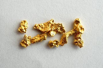 Goud Pépites uit Mauritanië 1,170 gram- 1.17 g