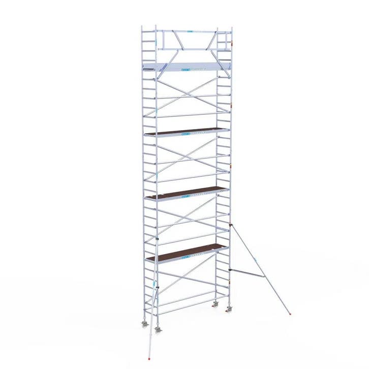 Rolsteiger Original 75x305 10,2m werkhoogte tegen de gevel, Doe-het-zelf en Verbouw, Steigers, Rolsteiger of Kamersteiger, Nieuw