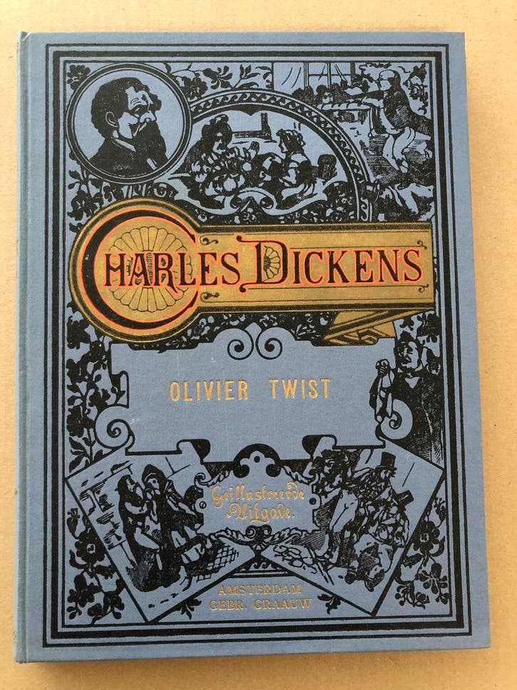 Charles Dickens - Oliver Twist - ca. 1930 - Geïllustreerd, Antiek en Kunst, Antiek | Boeken en Bijbels, Ophalen of Verzenden
