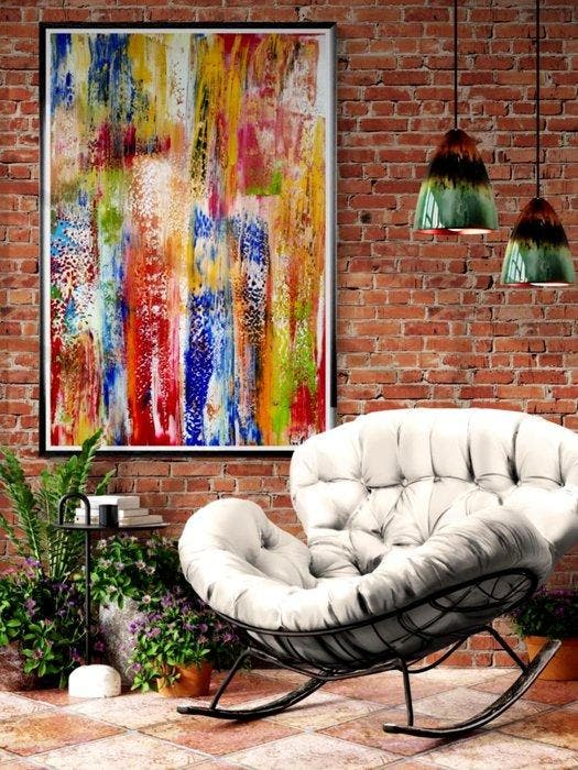 Luc Mora - Spring - XXL, Antiek en Kunst, Kunst | Designobjecten