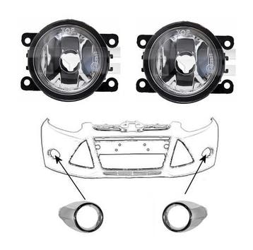 Mistlampset Ford Focus 2011-2014 (Mistlampen), Verzenden, Nieuw, Ford