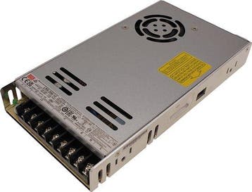 12V DRIVER | MEANWELL | IP20 | 350W, Nieuw