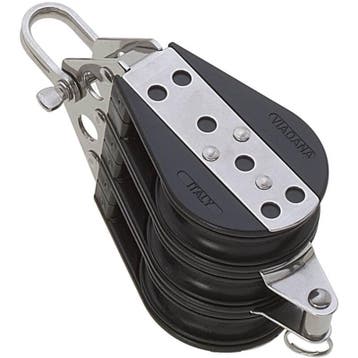 Viadana 57mm Drieschijfsblok met Hondsvot, Ophalen of Verzenden, Nieuw
