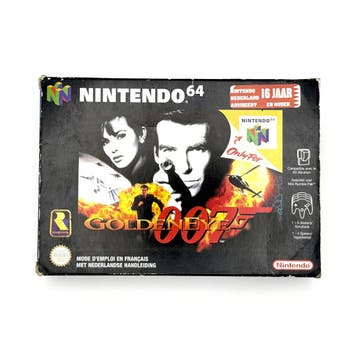 007 GoldenEye - Nintendo 64 N64 - PAL FAH - CIB, Spelcomputers en Games, Ophalen of Verzenden, Zo goed als nieuw
