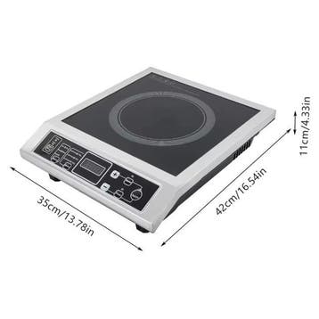 Inductie Kookplaat 3500W Draagbaar met 8 Standen Timer, Doe-het-zelf en Verbouw, Verwarming en Radiatoren, Verzenden, Nieuw
