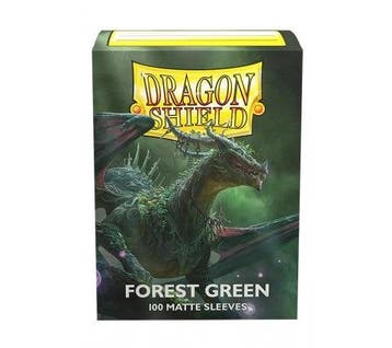 Dragon Shield Sleeves Matte: Forest Green (100 pieces), Ophalen of Verzenden, Nieuw
