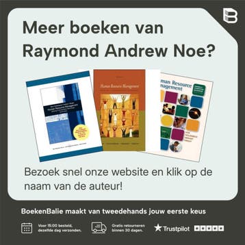 Human Resource Management, Global Edition - Raymond Andrew, Verzenden, Gelezen, Raymond Andrew Noe