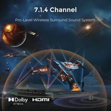 ULTIMEA Skywave X60 Soundbar: 7.1.4 Dolby Atmos Surround met, Verzenden, Nieuw