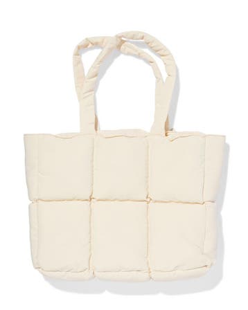 HEMA Tas 40x32x10cm gewatteerd ruiten, Verzenden, Nieuw