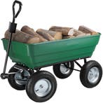 Transportkar Tummi met luchtbanden draagkracht 300kg - groen, Verzenden, Nieuw