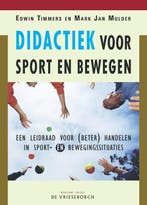 Didactiek voor sport en bewegen 9789060765449 E. Timmers, Verzenden, Zo goed als nieuw, E. Timmers