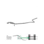 Middenpijp Uitlaat Fusion 1.4, Auto-onderdelen, Uitlaatsystemen, Verzenden, Nieuw