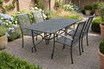 Royal Garden Balero stapelbare tuinset strekmetaal 160x90, Tuin en Terras, Verzenden, Nieuw, Overige materialen, Tuinset