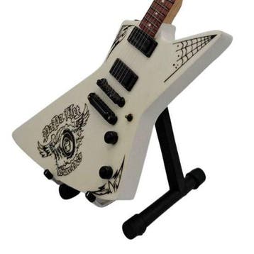 Miniatuur replica ESP  Papa Het gitaar J. Hetfield Metallica, Ophalen of Verzenden, Nieuw, Pop, Beeldje of Miniatuur