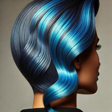 Gekleurde Haarwax  Blauw, Ophalen of Verzenden, Nieuw