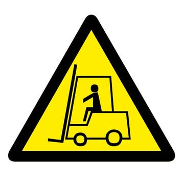 Premark thermoplastische markering, waarschuwingsbord “let, Verzenden